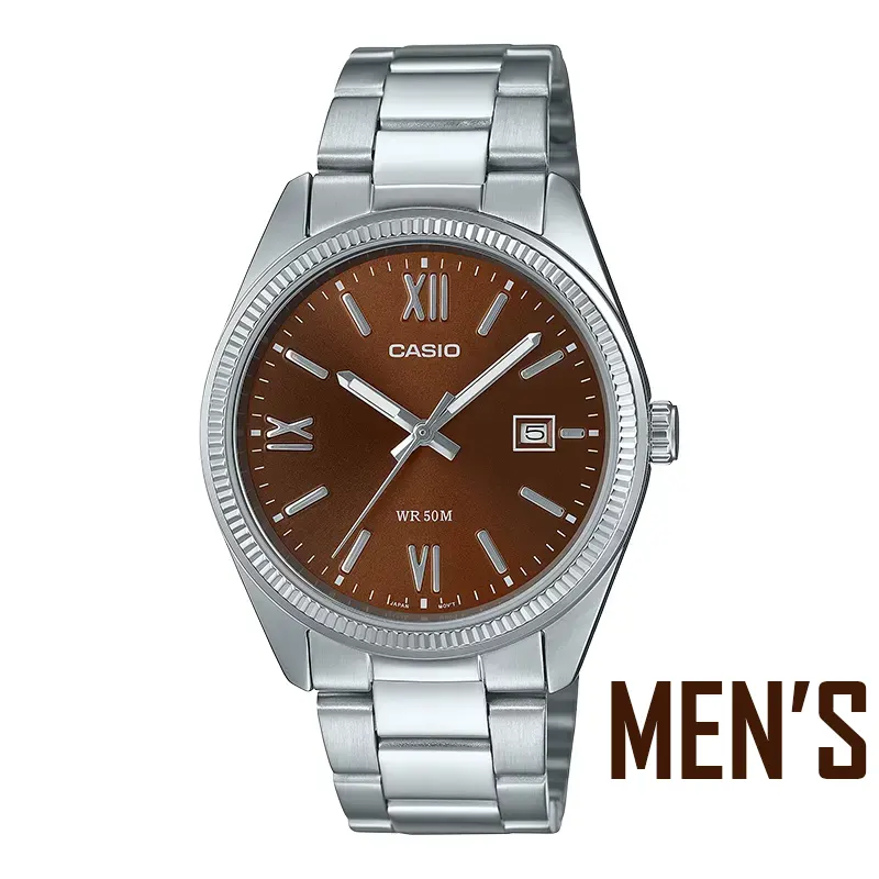 Casio MTP-1302DD-5AV-LTP-1302DD-5AV Couple’s Analog Watch Set